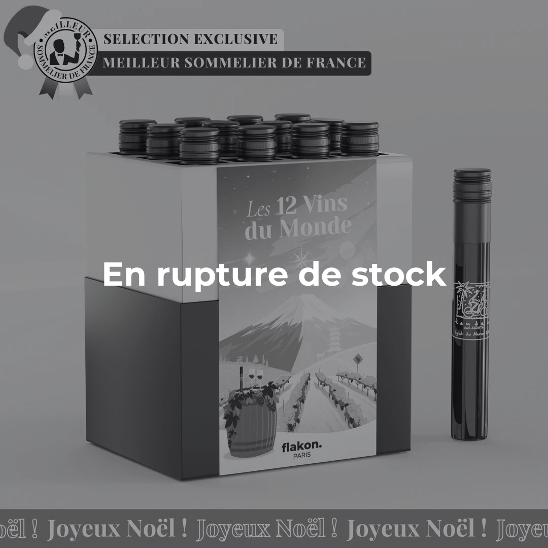 Box of 12 French Wines - Wine Tasting - Flakon