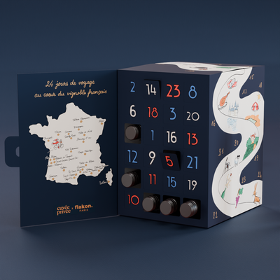 Wine Advent Calendar - 24 Wines from France and the World