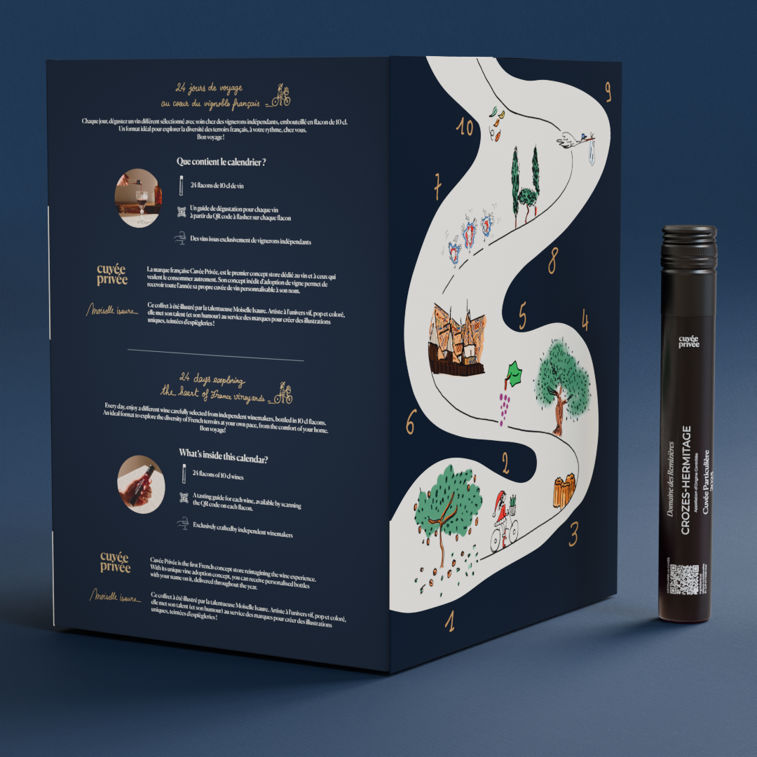 Wine Advent Calendar - 24 Wines from France and the World