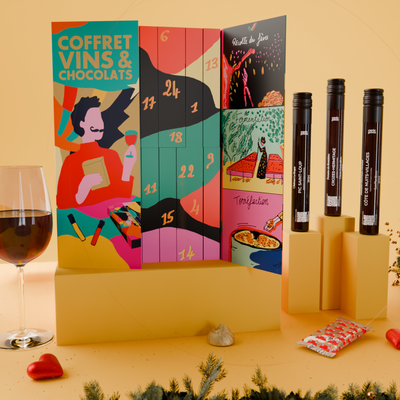 Advent Calendar 12 wines and 12 chocolates