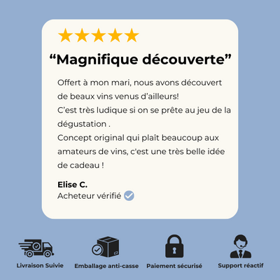 Abonnement Cadeau : Dégustation Vin