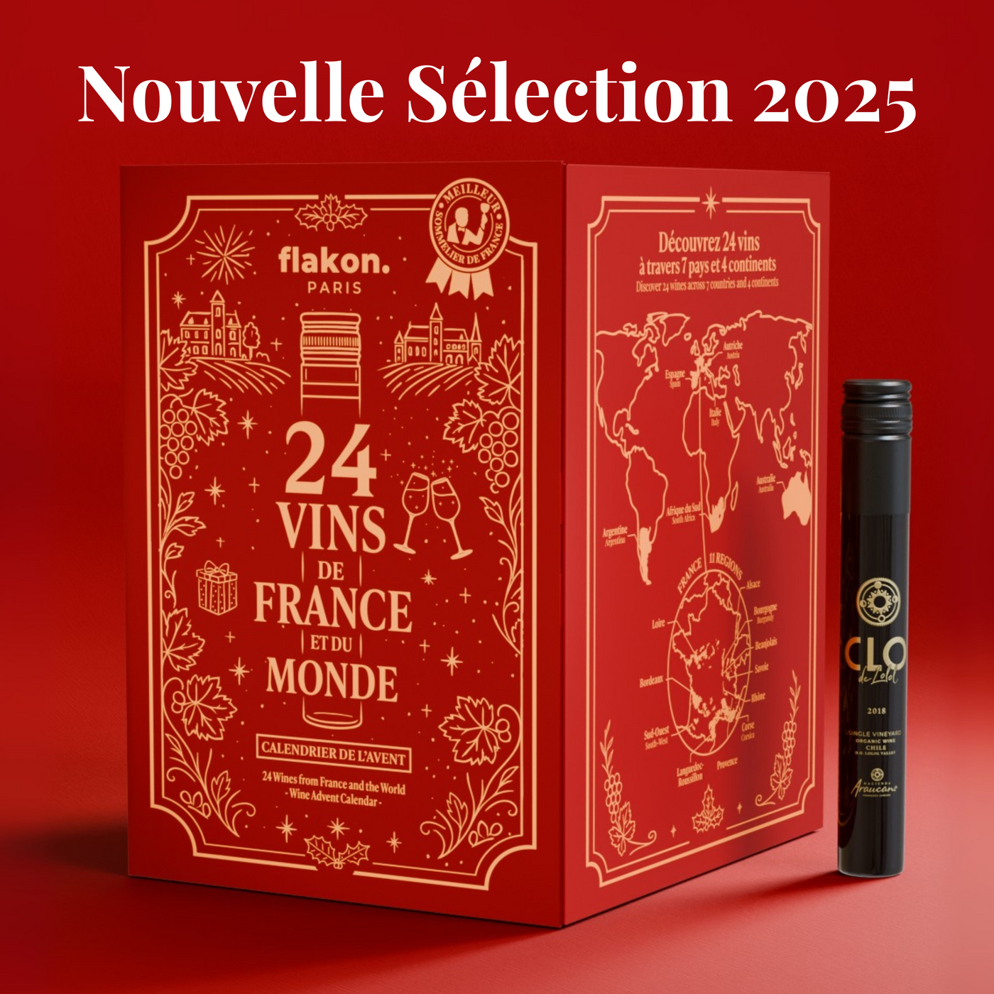 Wine Advent Calendar - 24 Wines from France and the World