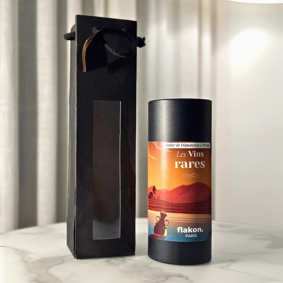 Black gift bag - for 4 bottle box