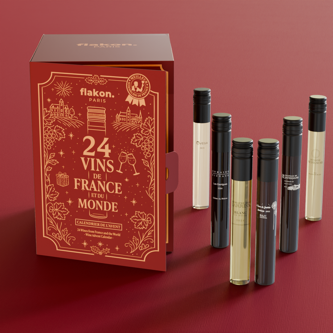 Calendrier de l'Avent Vin - 24 Vins de France et du Monde